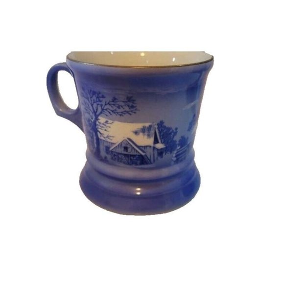 Currier & Ives Tea Set Hot Cocoa Set Christmas Cocoa Winter Homestead - Picture 8 of 10